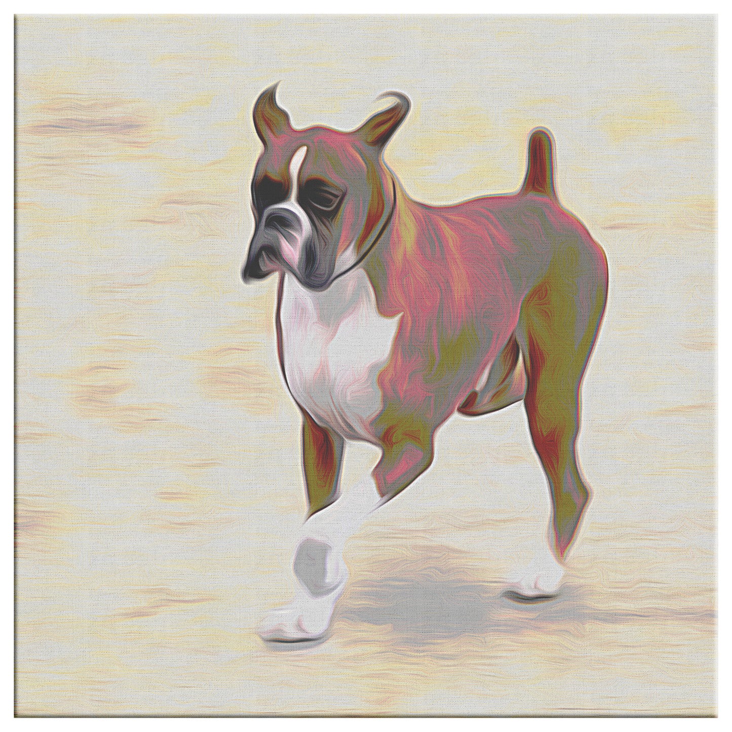 Buy Harley II Gallery Canvas | Shop Boxer Dog Wall Art | Roscoe & Charlie