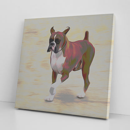 Buy Harley II Gallery Canvas | Shop Boxer Dog Wall Art | Roscoe & Charlie