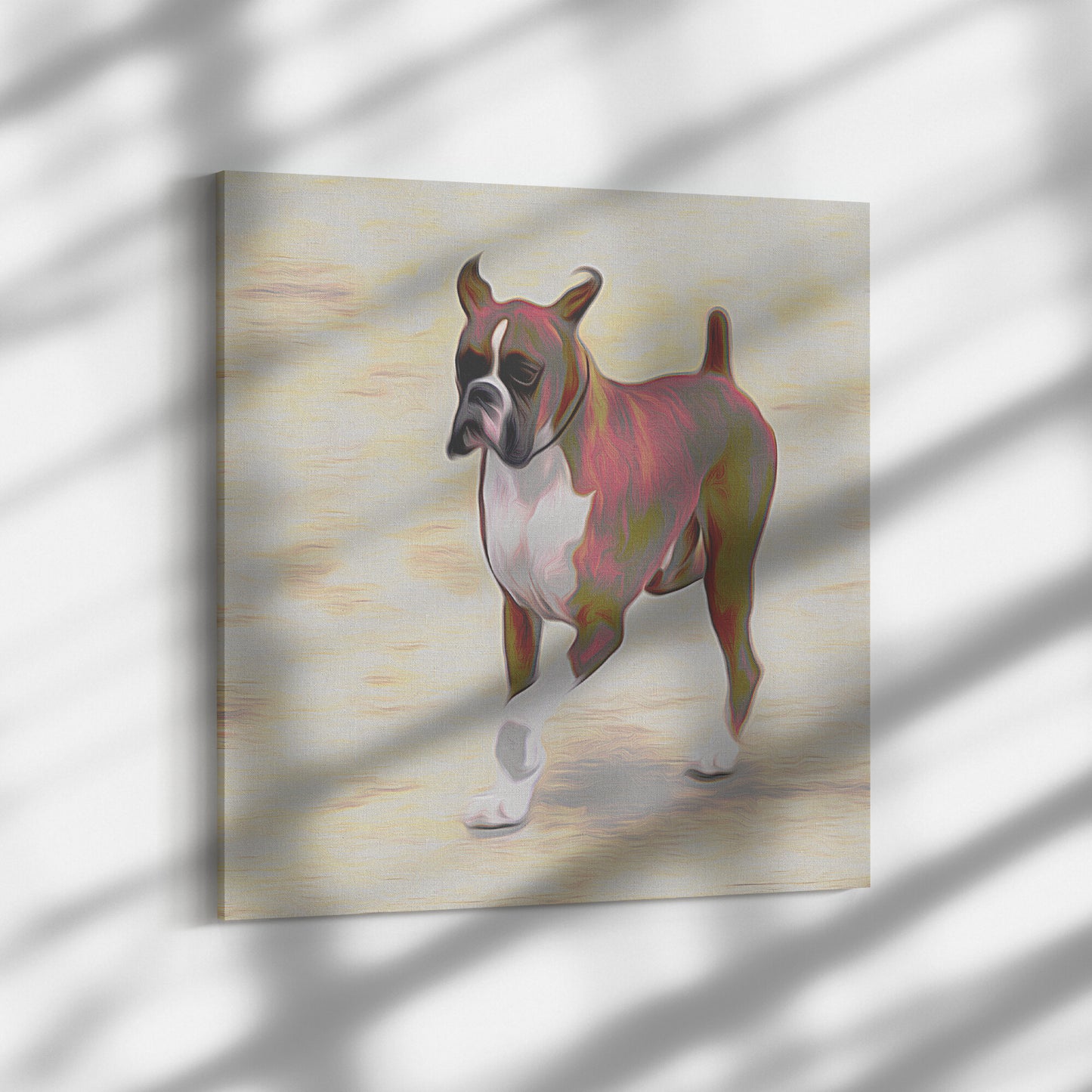 Buy Harley II Gallery Canvas | Shop Boxer Dog Wall Art | Roscoe & Charlie