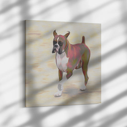 Buy Harley II Gallery Canvas | Shop Boxer Dog Wall Art | Roscoe & Charlie