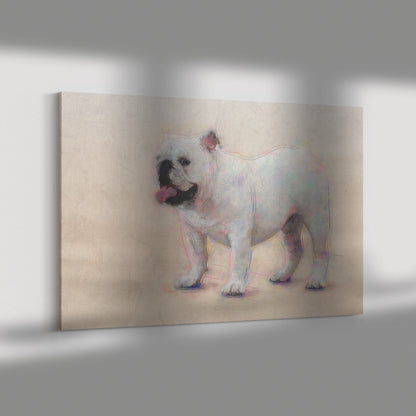 Buy Humphrey III Gallery Canvas | Shop English Bulldog Canvas Wall Art | Roscoe & Charlie