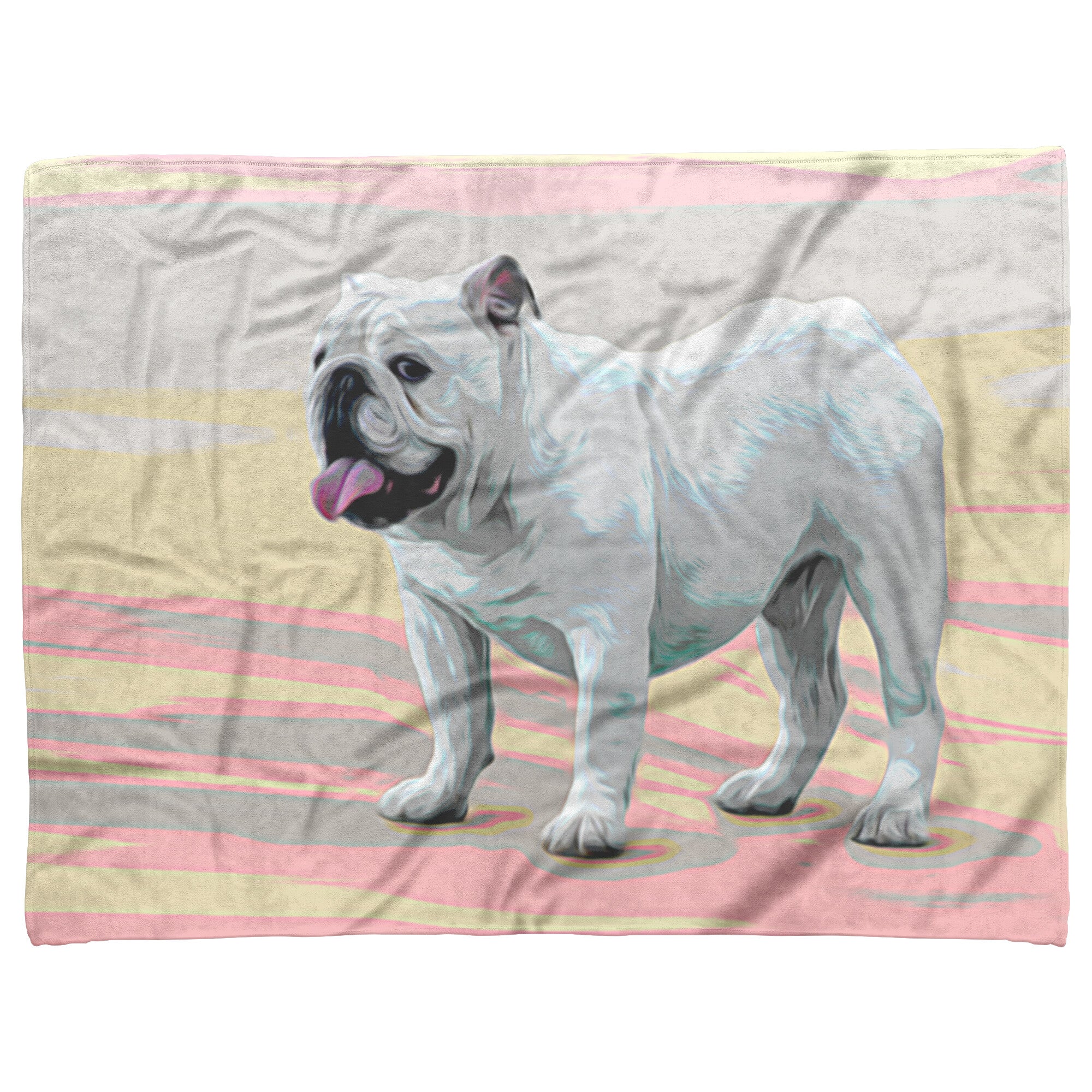 English bulldog hotsell blanket