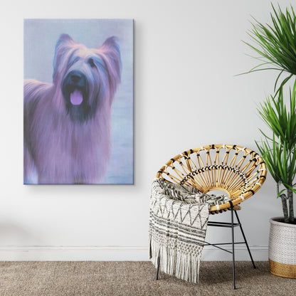 Buy Jacques I Gallery Canvas | Shop Briard Canvas Wall Art | Roscoe & Charlie