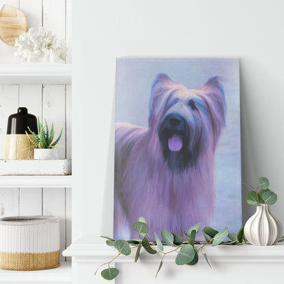 Buy Jacques I Gallery Canvas | Shop Briard Canvas Wall Art | Roscoe & Charlie