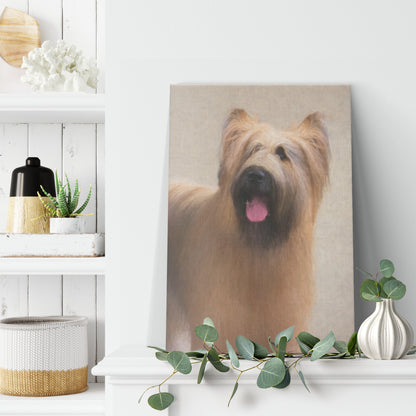 Buy Jacques II Gallery Canvas | Shop Briard Wall Art | Roscoe & Charlie