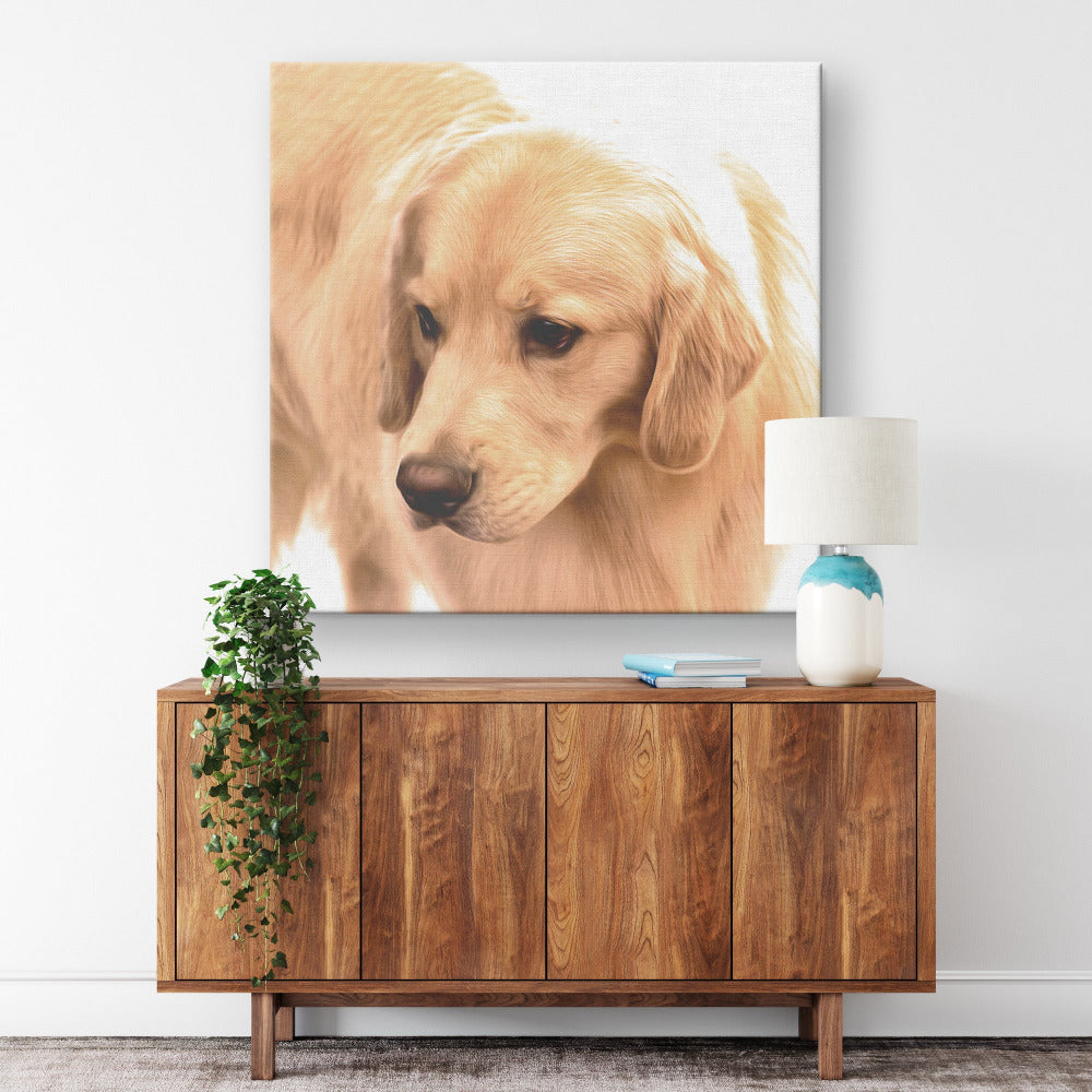 Buy Jax I Gallery Canvas | Shop for Golden Retriever Wall Art | Roscoe & Charlie