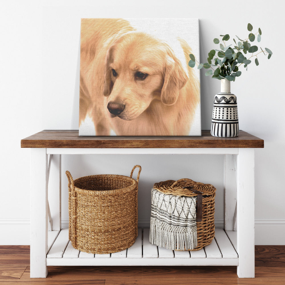 Buy Jax I Gallery Canvas | Shop for Golden Retriever Wall Art | Roscoe & Charlie