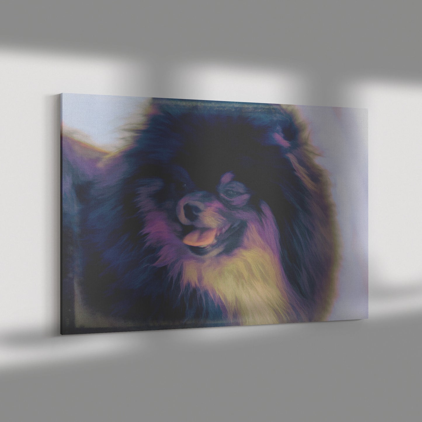 Buy Jet I Gallery Canvas | Shop Pomeranian Wall Art | Roscoe & Charlie