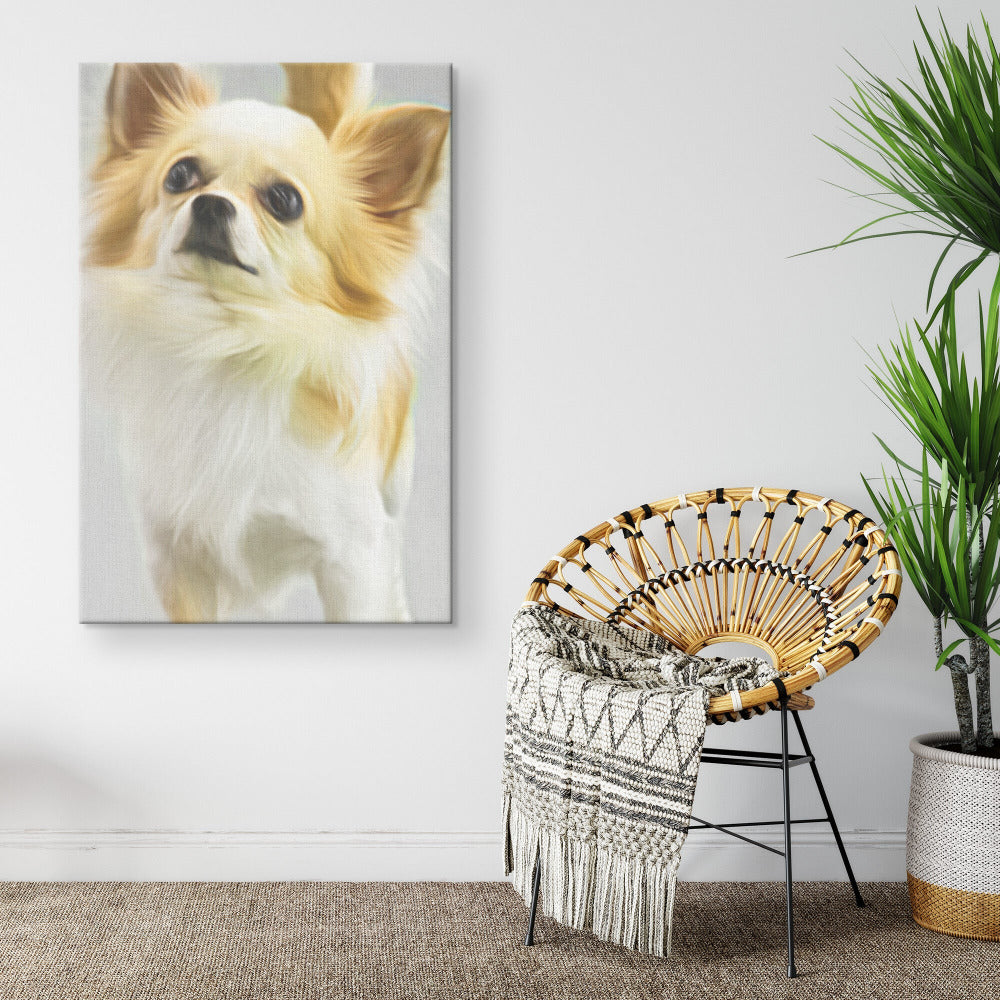 Buy Lola II Gallery Canvas | Shop for Chihuahua Wall Art | Roscoe & Charlie