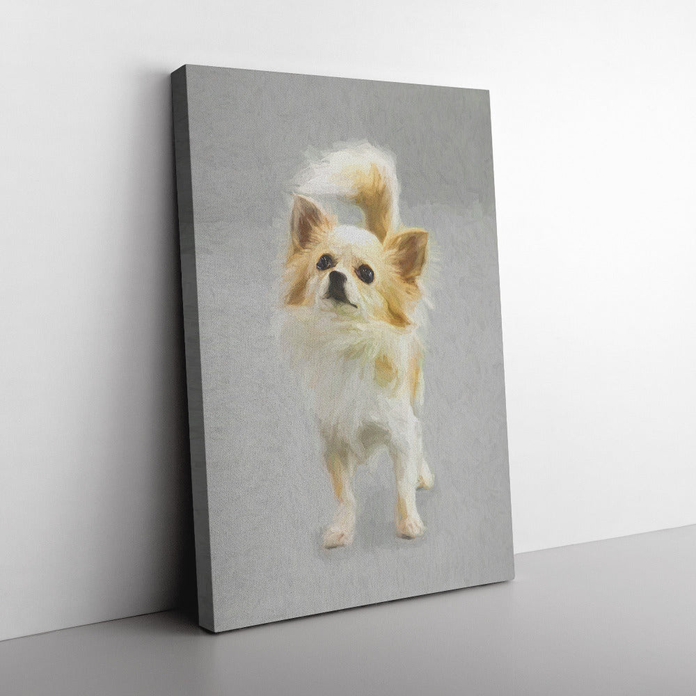 Buy Lola III Gallery Canvas | Shop for Chihuahua Canvas Wall Art | Roscoe & Charlie