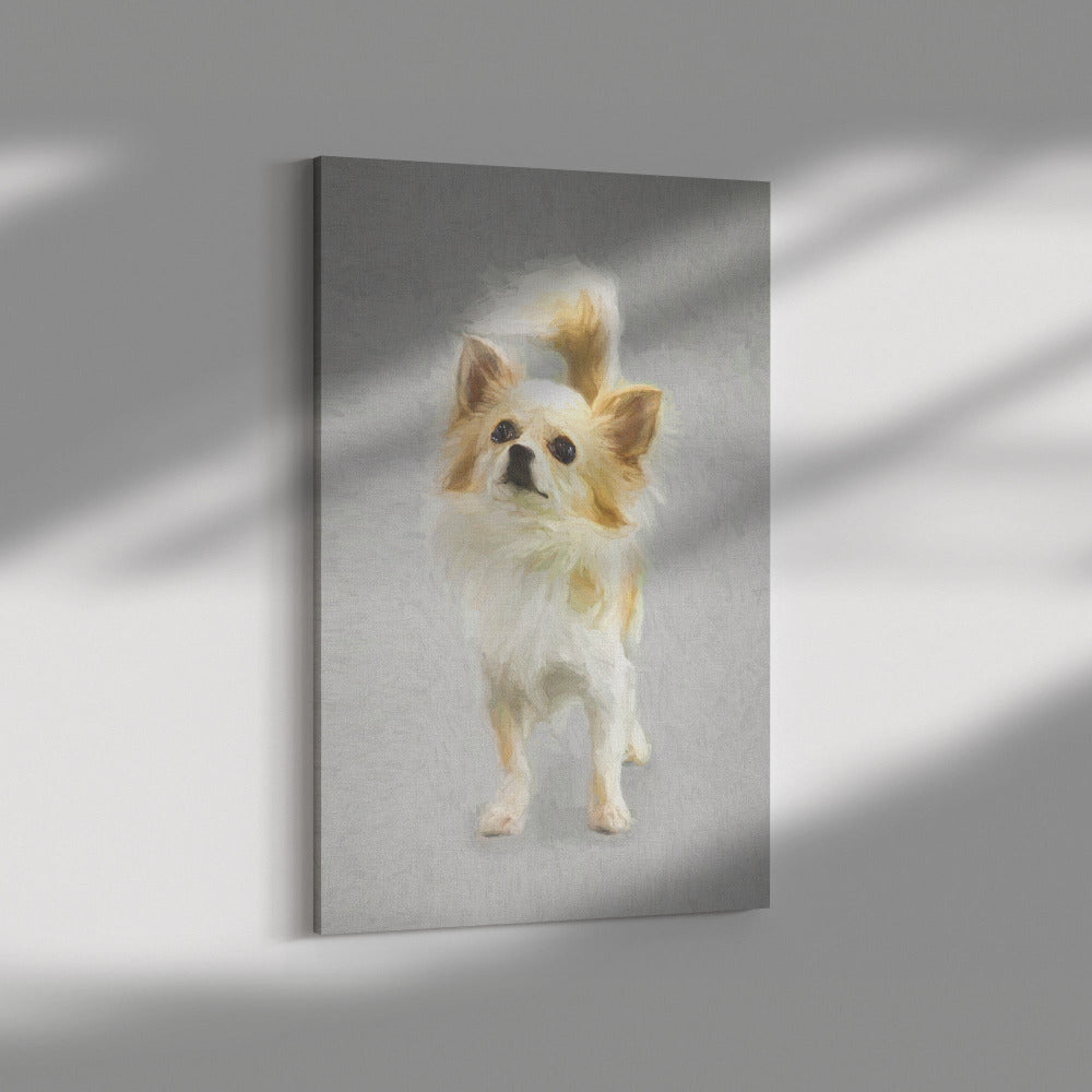 Buy Lola III Gallery Canvas | Shop for Chihuahua Canvas Wall Art | Roscoe & Charlie