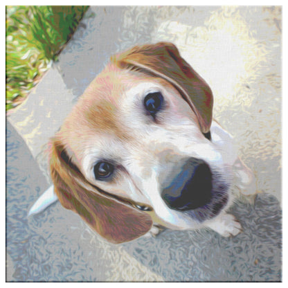 Buy Lucy II Gallery Canvas | Shop for Beagle Wall Art | Roscoe & Charlie