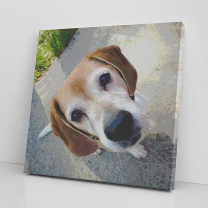 Buy Lucy II Gallery Canvas | Shop for Beagle Wall Art | Roscoe & Charlie