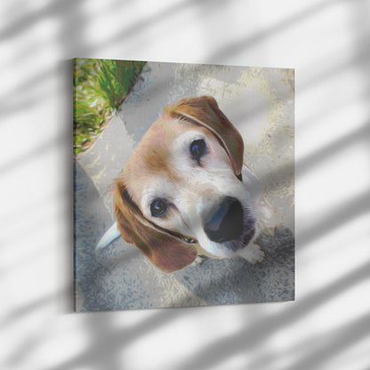 Buy Lucy II Gallery Canvas | Shop for Beagle Wall Art | Roscoe & Charlie