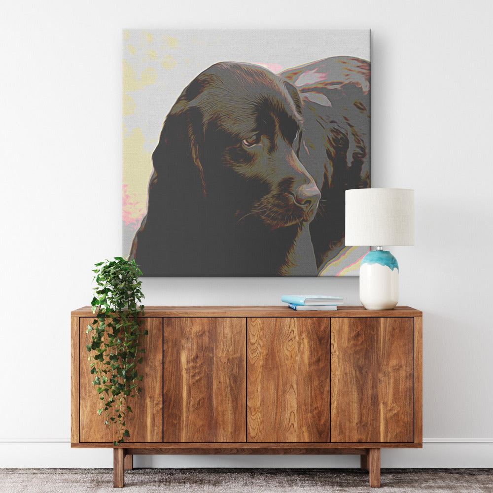 Buy Lylah II Gallery Canvas | Shop for Labrador Retriever Wall Art | Roscoe & Charlie