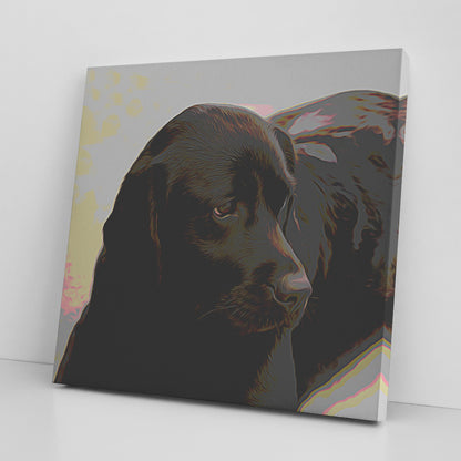 Buy Lylah II Gallery Canvas | Shop for Labrador Retriever Wall Art | Roscoe & Charlie