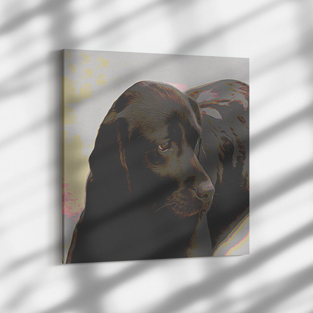 Buy Lylah II Gallery Canvas | Shop for Labrador Retriever Wall Art | Roscoe & Charlie