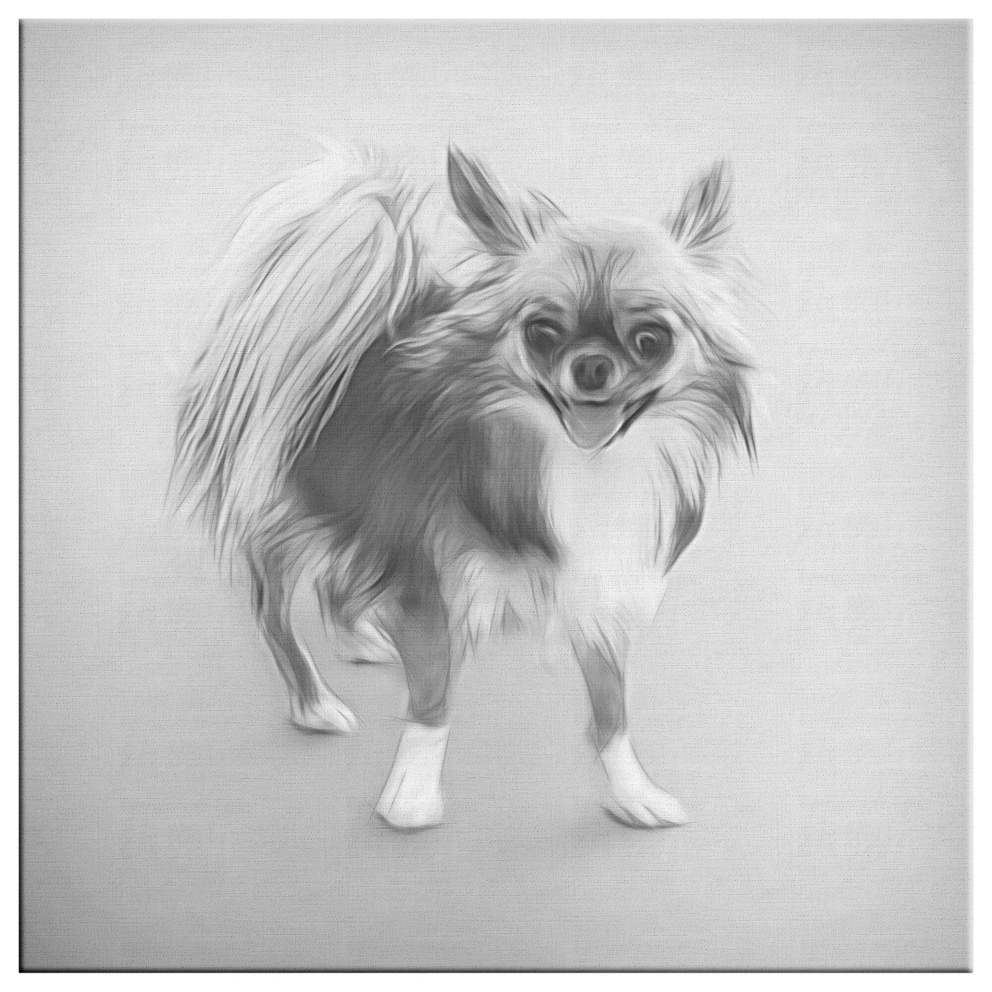 Buy Minnie III Gallery Canvas | Shop Chihuahua Wall Art | Roscoe & Charlie