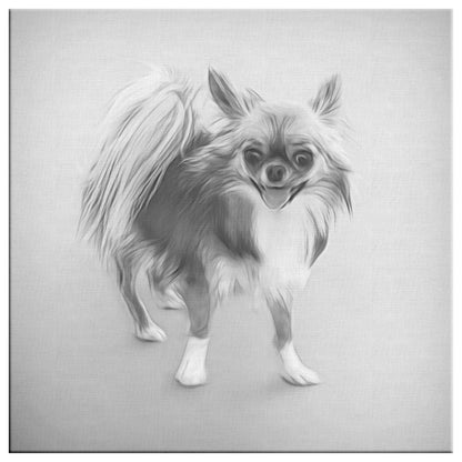 Buy Minnie III Gallery Canvas | Shop Chihuahua Wall Art | Roscoe & Charlie