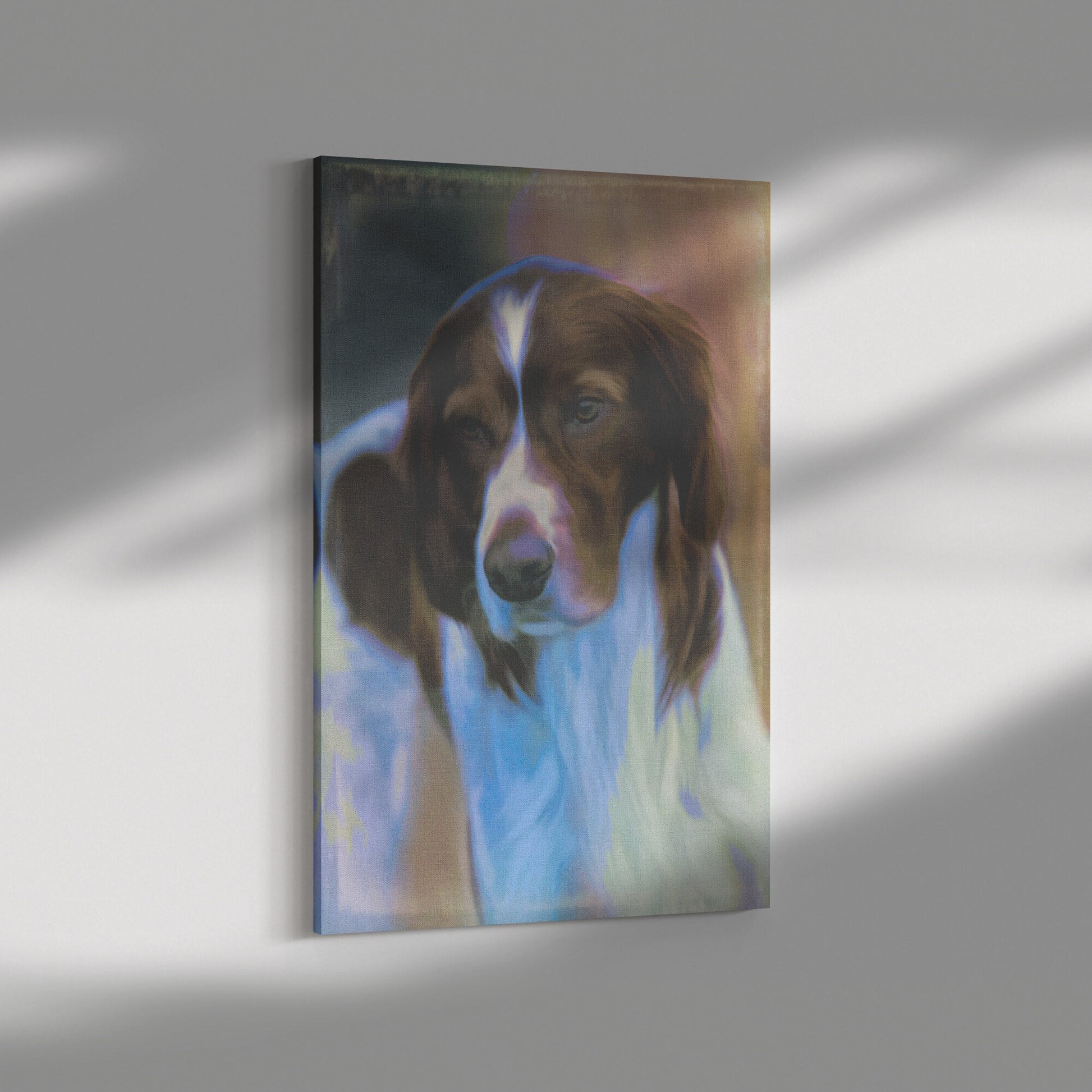 Buy Murphy I Gallery Canvas | Shop Red & White Setter Wall Art | Roscoe & Charlie