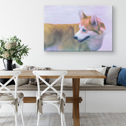 Buy Oliver I Gallery Canvas | Shop Corgi Wall Art | Roscoe & Charlie