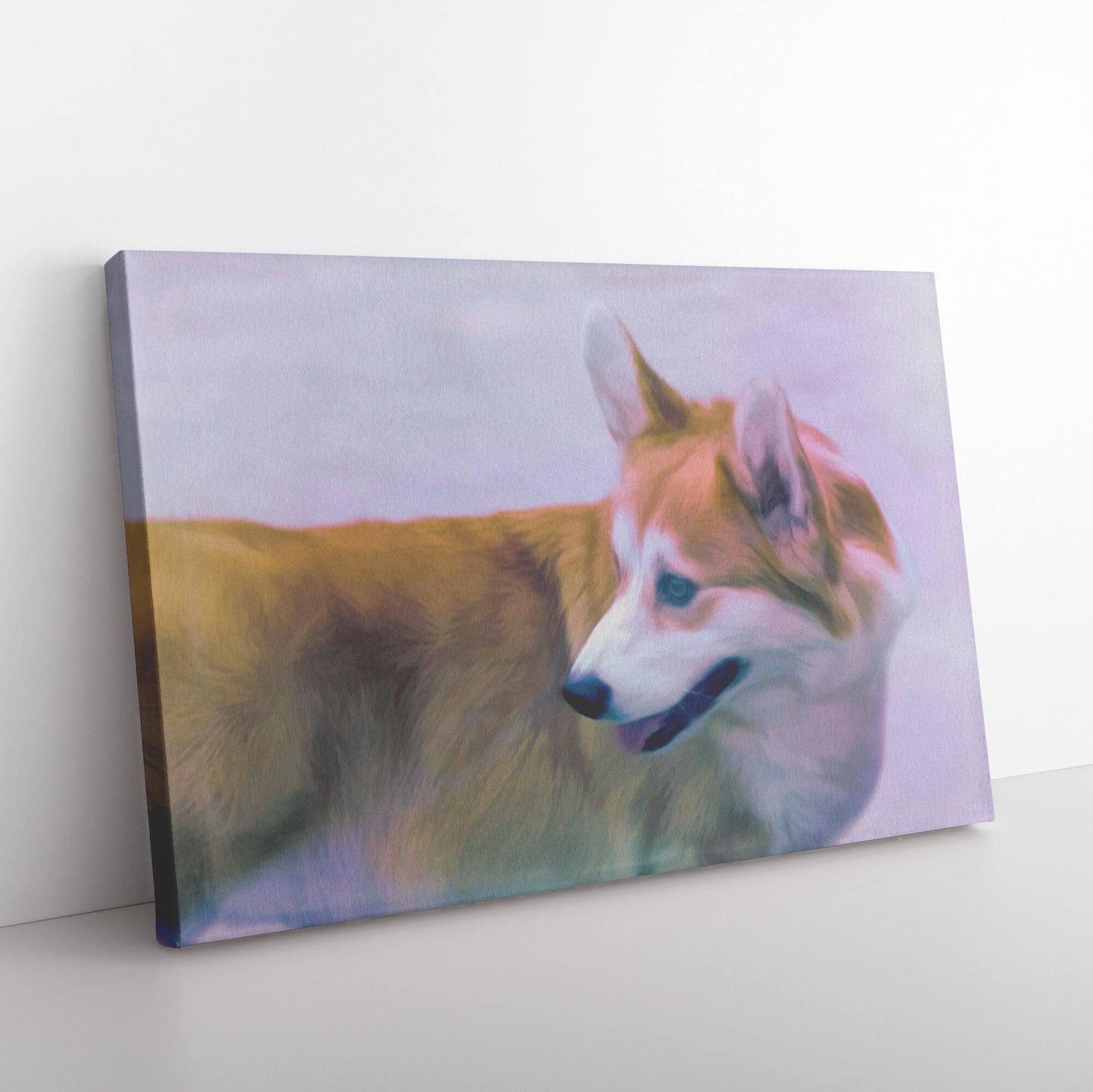 Buy Oliver I Gallery Canvas | Shop Corgi Wall Art | Roscoe & Charlie