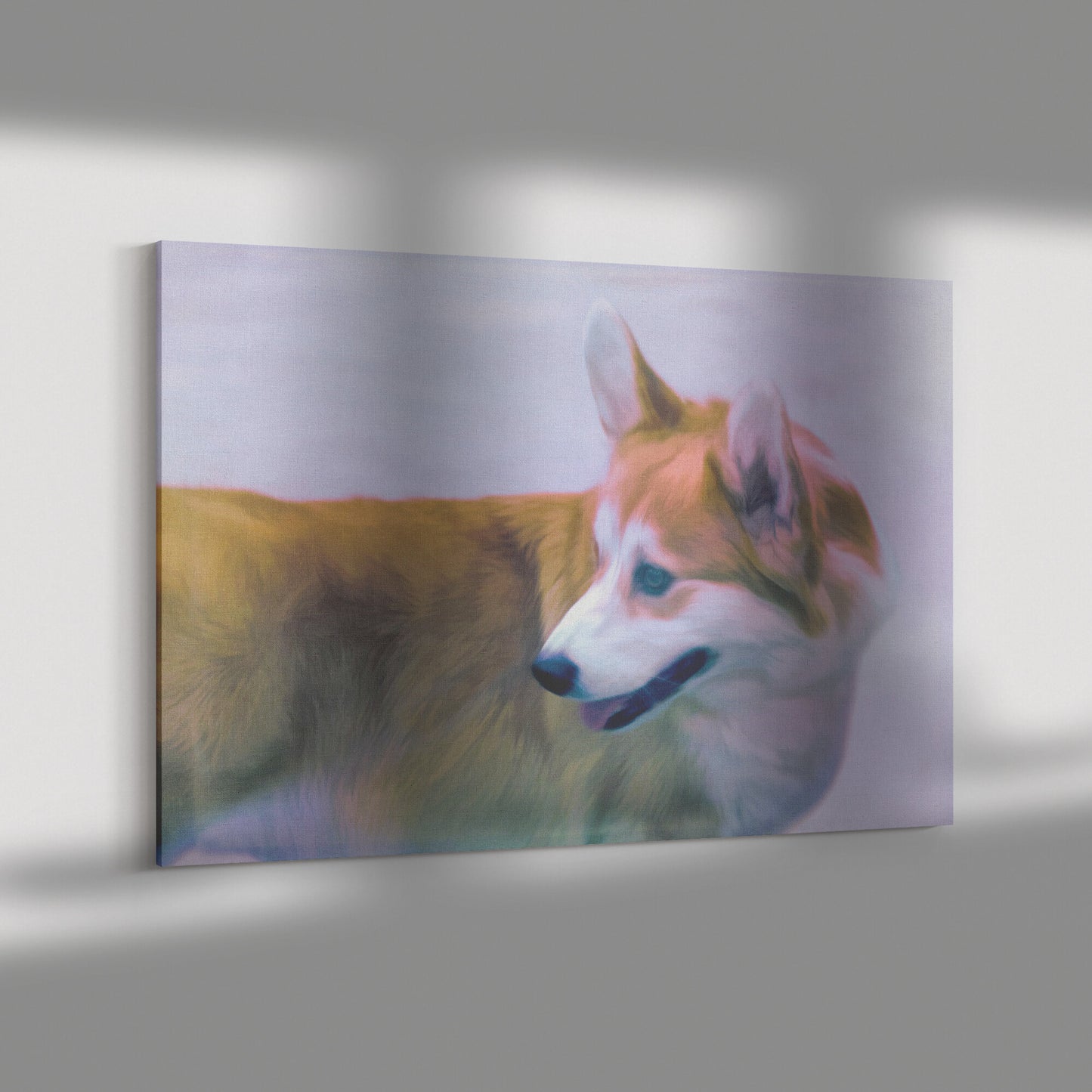 Buy Oliver I Gallery Canvas | Shop Corgi Wall Art | Roscoe & Charlie