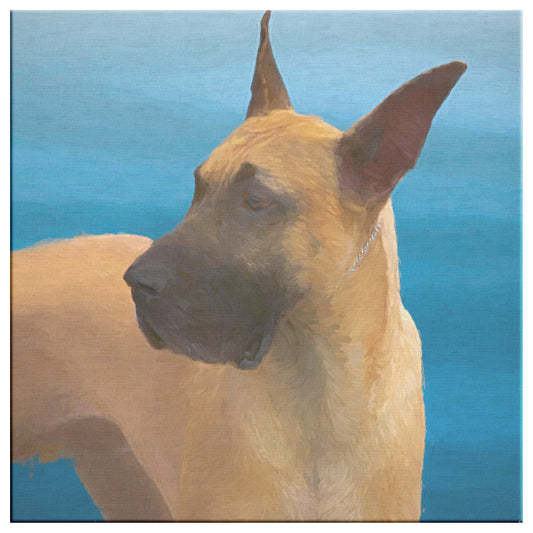 Buy Otis II Gallery Canvas | Shop for Great Dane Wall Art | Roscoe & Charlie