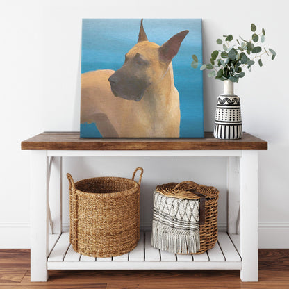 Buy Otis II Gallery Canvas | Shop for Great Dane Wall Art | Roscoe & Charlie