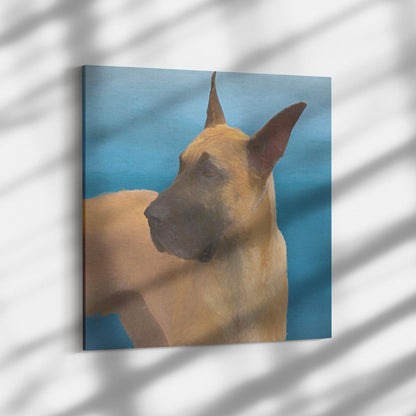 Buy Otis II Gallery Canvas | Shop for Great Dane Wall Art | Roscoe & Charlie