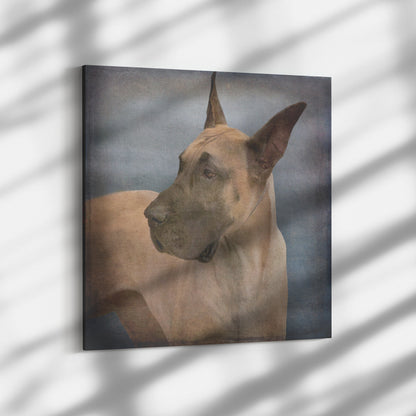 Buy Otis III Canvas Wall Art | Shop Great Dane Wall Art | Roscoe & Charlie