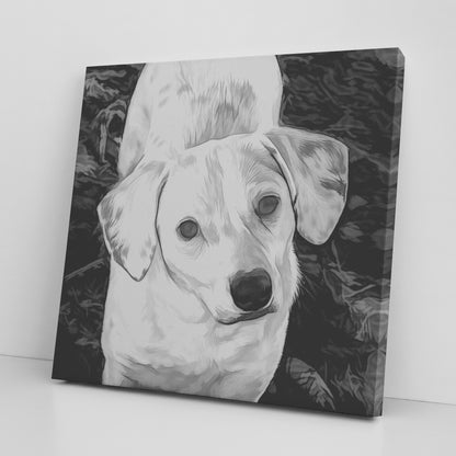 Buy Polka IV Gallery Canvas | Shop for All-American Dog Art | Roscoe & Charlie