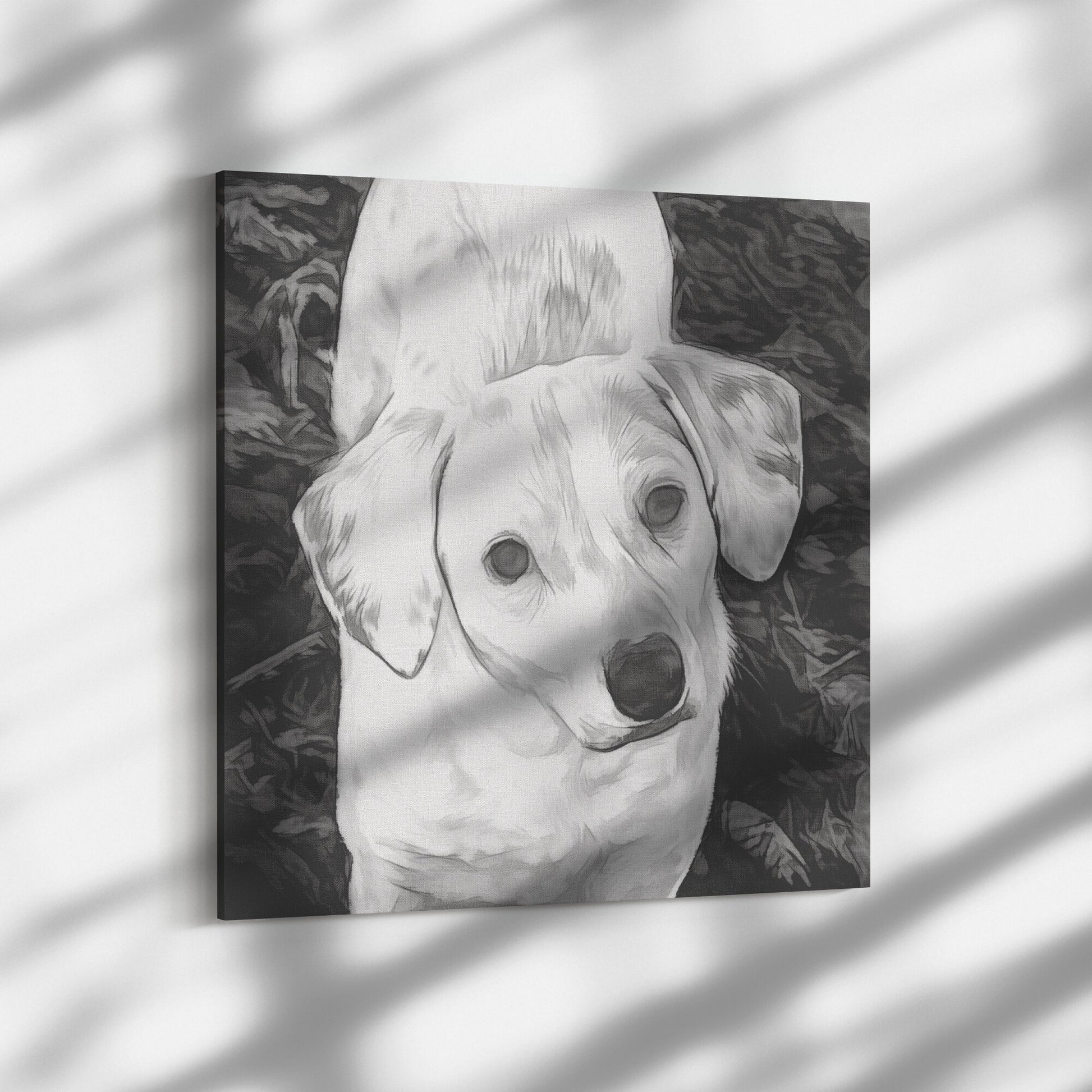 Buy Polka IV Gallery Canvas | Shop for All-American Dog Art | Roscoe & Charlie