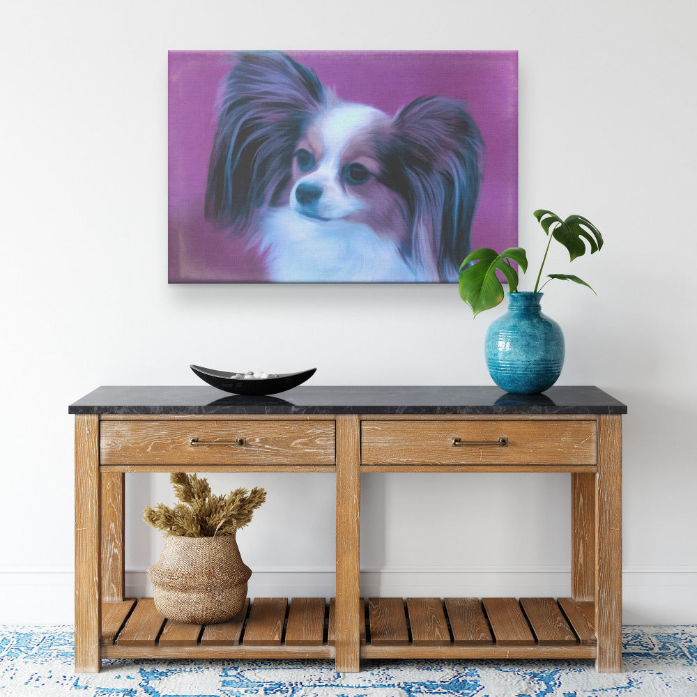 Buy Poppy I Gallery Canvas | Shop for Papillon Wall Art | Roscoe & Charlie