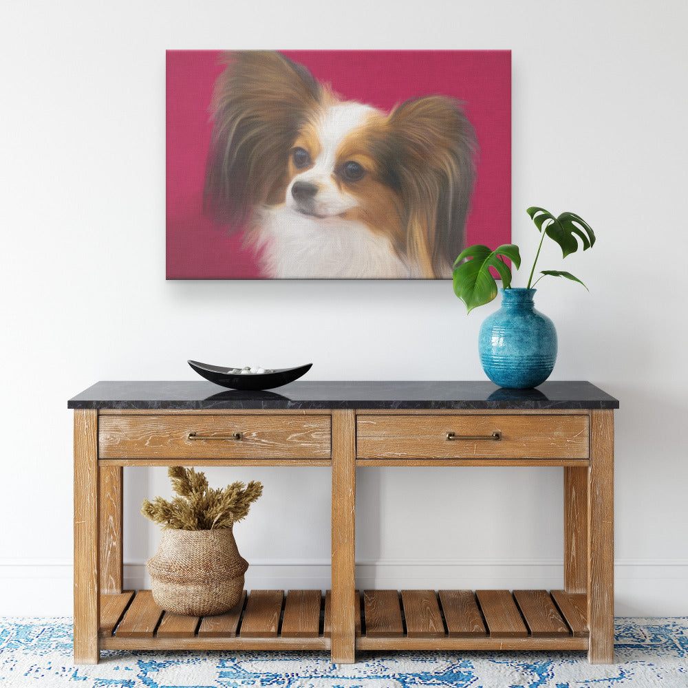 Buy Poppy III Gallery Canvas | Shop for Papillon Wall Art | Roscoe & Charlie