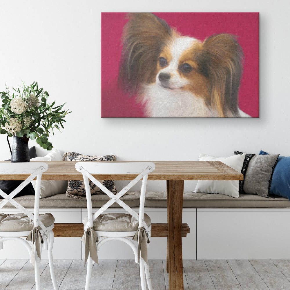 Buy Poppy III Gallery Canvas | Shop for Papillon Wall Art | Roscoe & Charlie