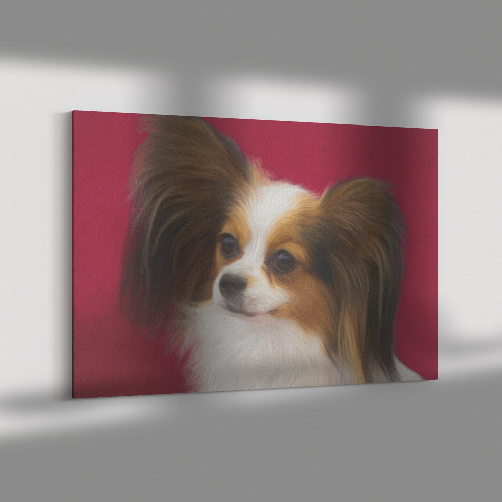 Buy Poppy III Gallery Canvas | Shop for Papillon Wall Art | Roscoe & Charlie