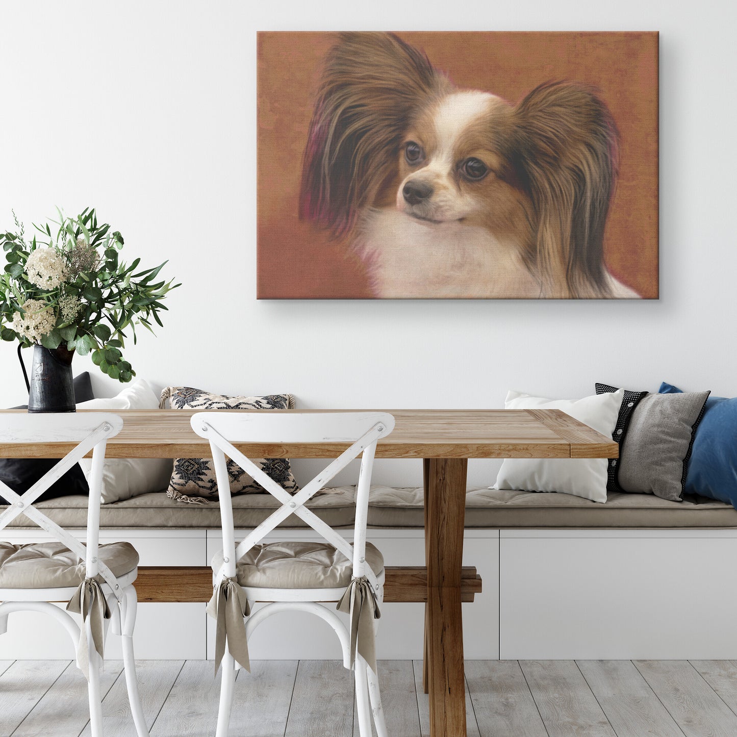 Buy Poppy IV Gallery Canvas | Shop Papillon Wall Art | Roscoe & Charlie