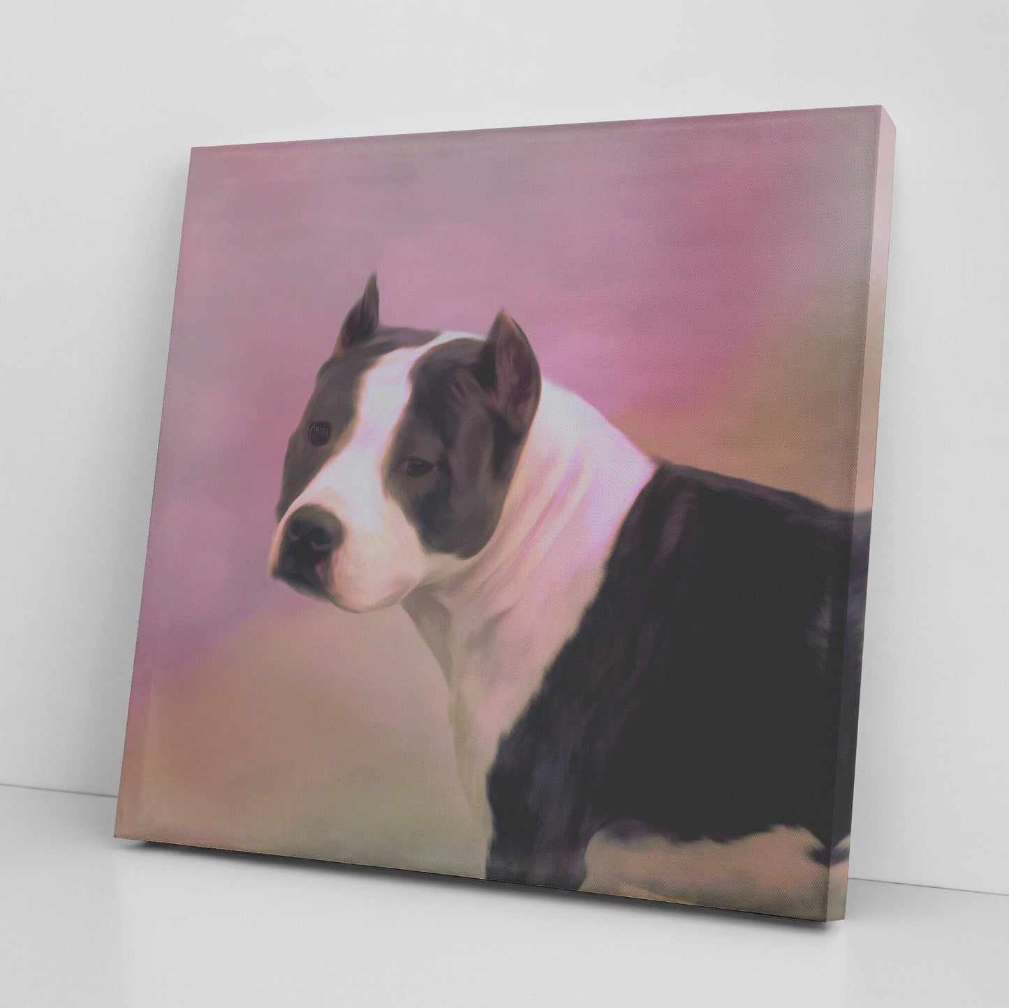 Buy Prince I Gallery Canvas | Shop for Pit Bull Wall Art | Roscoe & Charlie