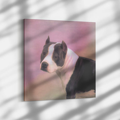 Buy Prince I Gallery Canvas | Shop for Pit Bull Wall Art | Roscoe & Charlie