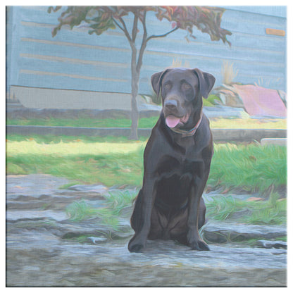 Buy Ranger I Gallery Canvas | Shop Labrador Retriever Wall Art | Roscoe & Charlie