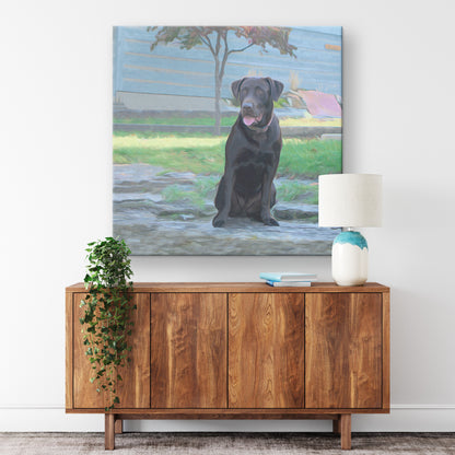 Buy Ranger I Gallery Canvas | Shop Labrador Retriever Wall Art | Roscoe & Charlie