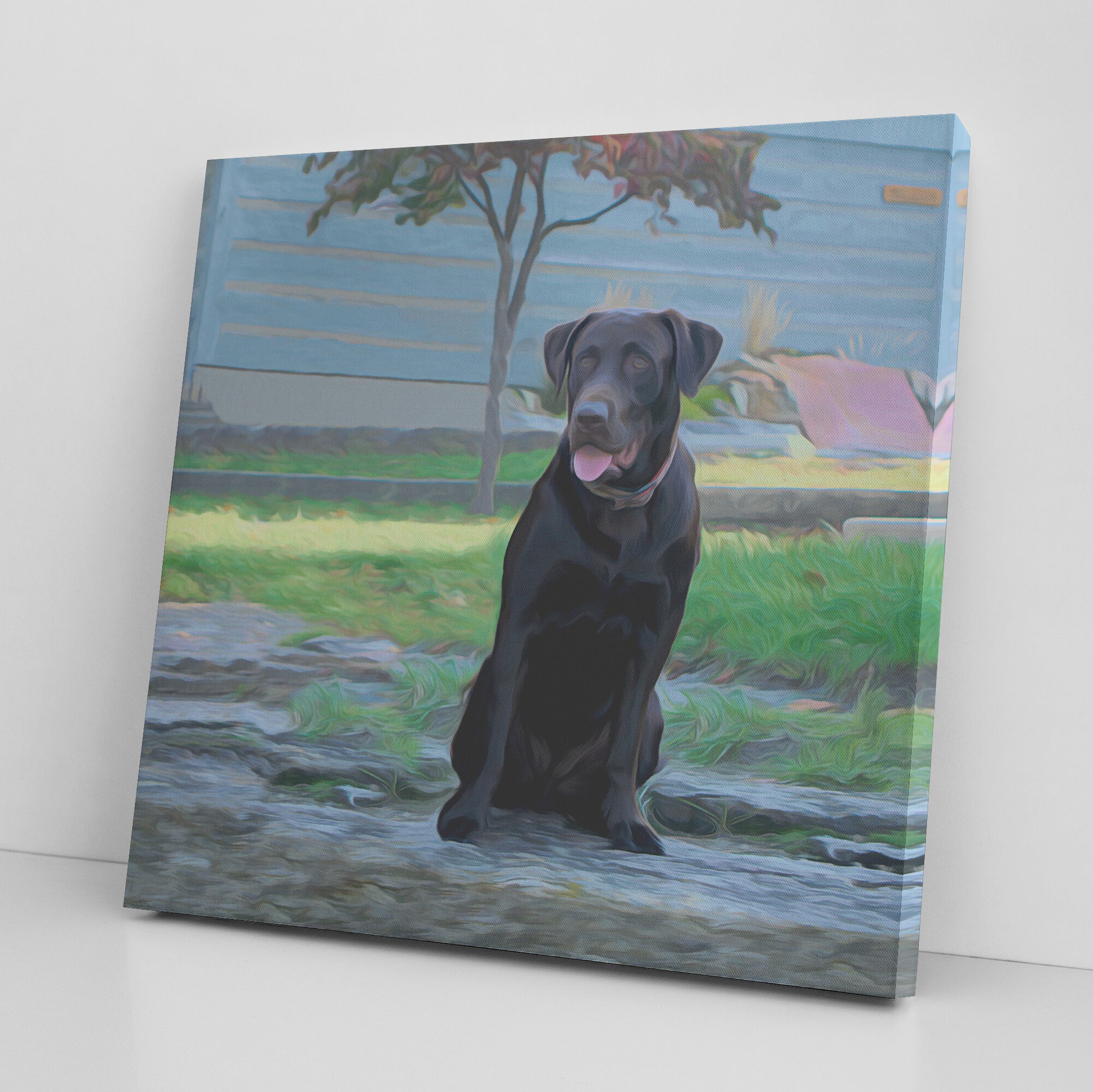 Buy Ranger I Gallery Canvas | Shop Labrador Retriever Wall Art | Roscoe & Charlie