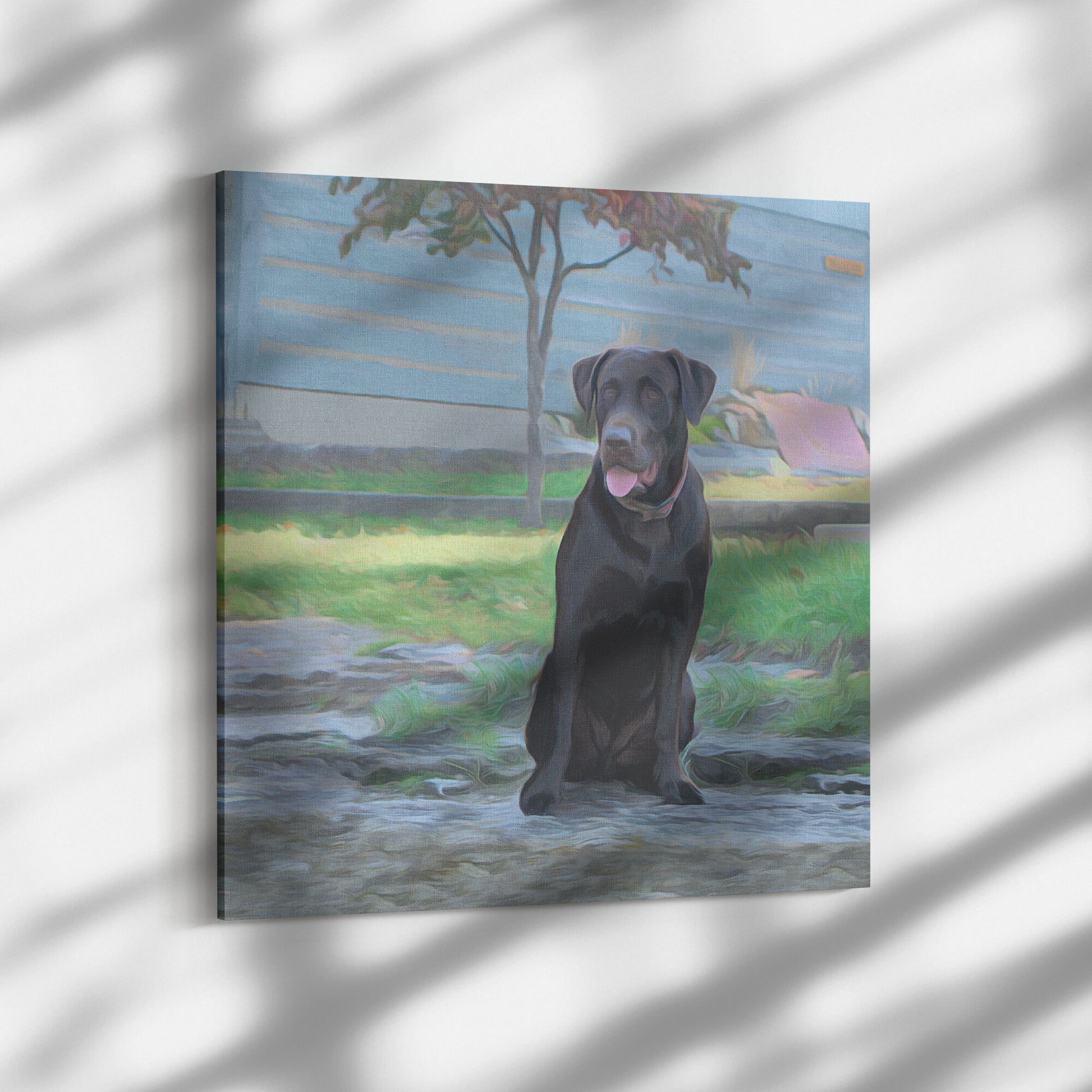 Buy Ranger I Gallery Canvas | Shop Labrador Retriever Wall Art | Roscoe & Charlie