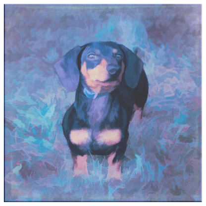 Buy Rex IV Gallery Canvas | Shop Dachshund Wall Art | Roscoe & Charlie