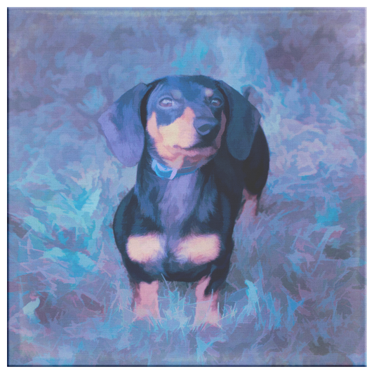 Buy Rex IV Gallery Canvas | Shop Dachshund Wall Art | Roscoe & Charlie