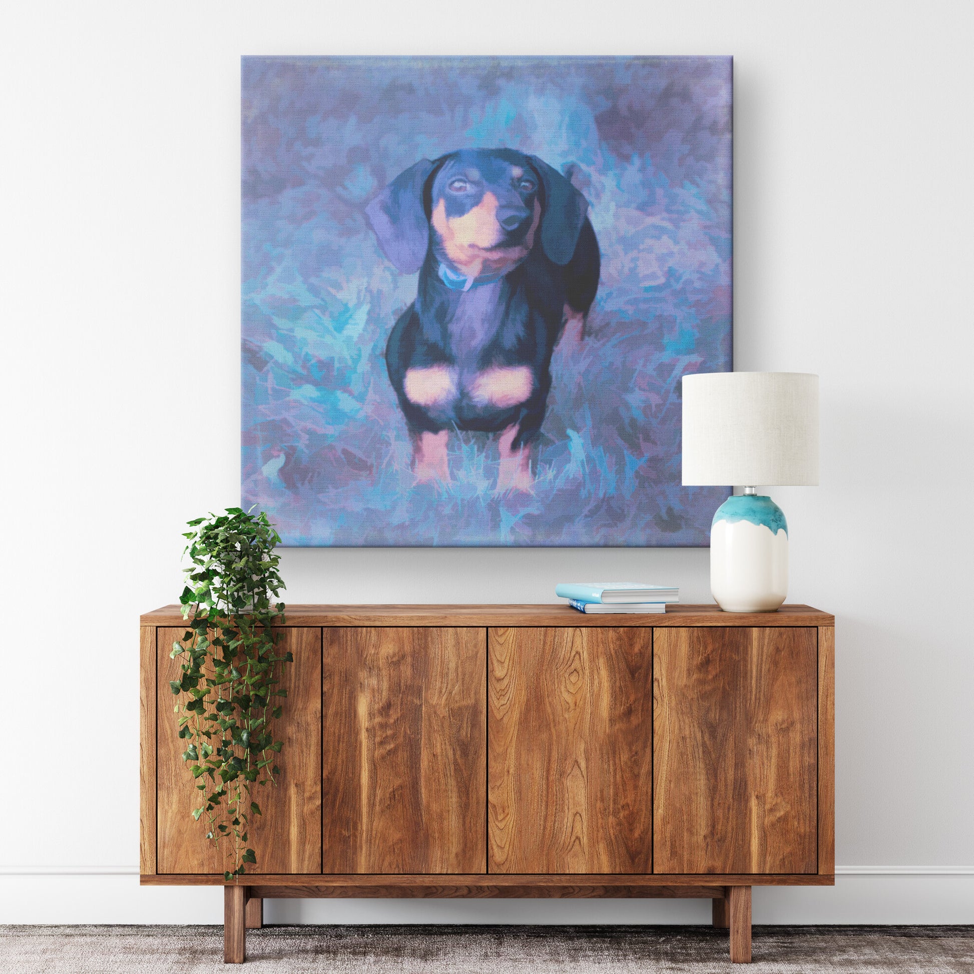 Buy Rex IV Gallery Canvas | Shop Dachshund Wall Art | Roscoe & Charlie