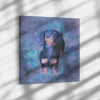 Buy Rex IV Gallery Canvas | Shop Dachshund Wall Art | Roscoe & Charlie