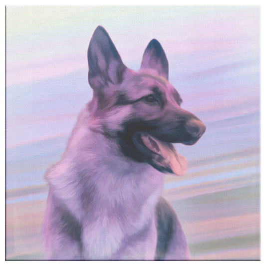 Buy Rocky VI Gallery Canvas | Shop for German Shepherd Wall Art | Roscoe & Charlie