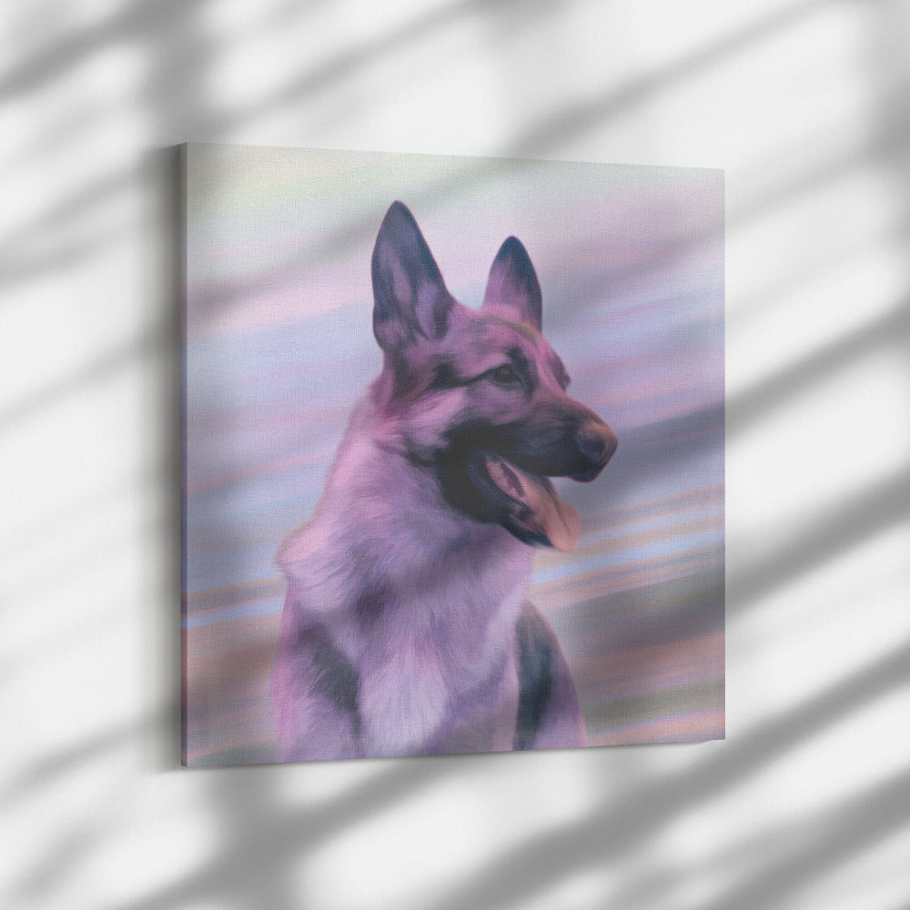 Buy Rocky VI Gallery Canvas | Shop for German Shepherd Wall Art | Roscoe & Charlie